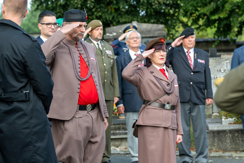 Poctu T.G.Masarykovi vzdali sokolové